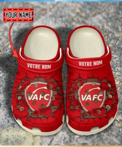 Valenciennes Football Club Break Cracked Hole Design Crocs