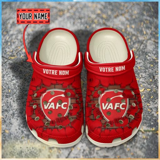 Valenciennes Football Club Break Cracked Hole Design Crocs