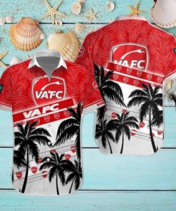 Valenciennes Football Club Palm Tree Combo Hawaiian Shirt And Shorts Summer Gift For Beach Lover