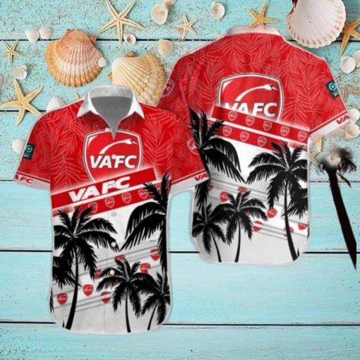 Valenciennes Football Club Palm Tree Combo Hawaiian Shirt And Shorts Summer Gift For Beach Lover