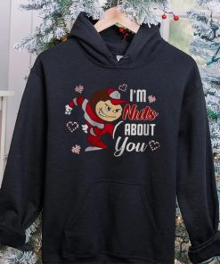 Valentine Ohio State Buckeyes I’m Nuts About You T hoodie, sweater, longsleeve, shirt v-neck, t-shirt
