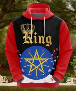 Valentines Day Hoodie Ethiopia King Valentine Hoodie