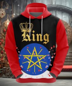 Valentines Day Hoodie Ethiopia King Valentine Hoodie