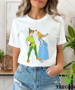 Valentine’s Day Peter Pan and Wendy Darling Kiss Shirt Great Gift Ideas For Couples