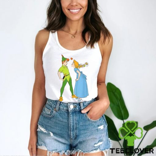 Valentine’s Day Peter Pan and Wendy Darling Kiss Shirt Great Gift Ideas For Couples