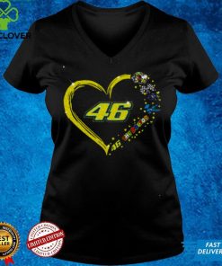 Valentino Rossi 46 The Doctor Motogp Heart Diamond shirt