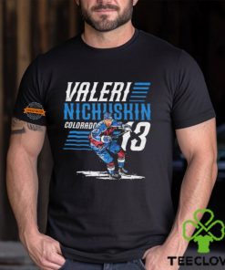 Valeri Nichushkin Colorado hockey player name shirt