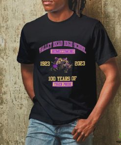 Valley Head Tiger High School Homecoming 1923 2023 100 years of Tiger Pride shirt