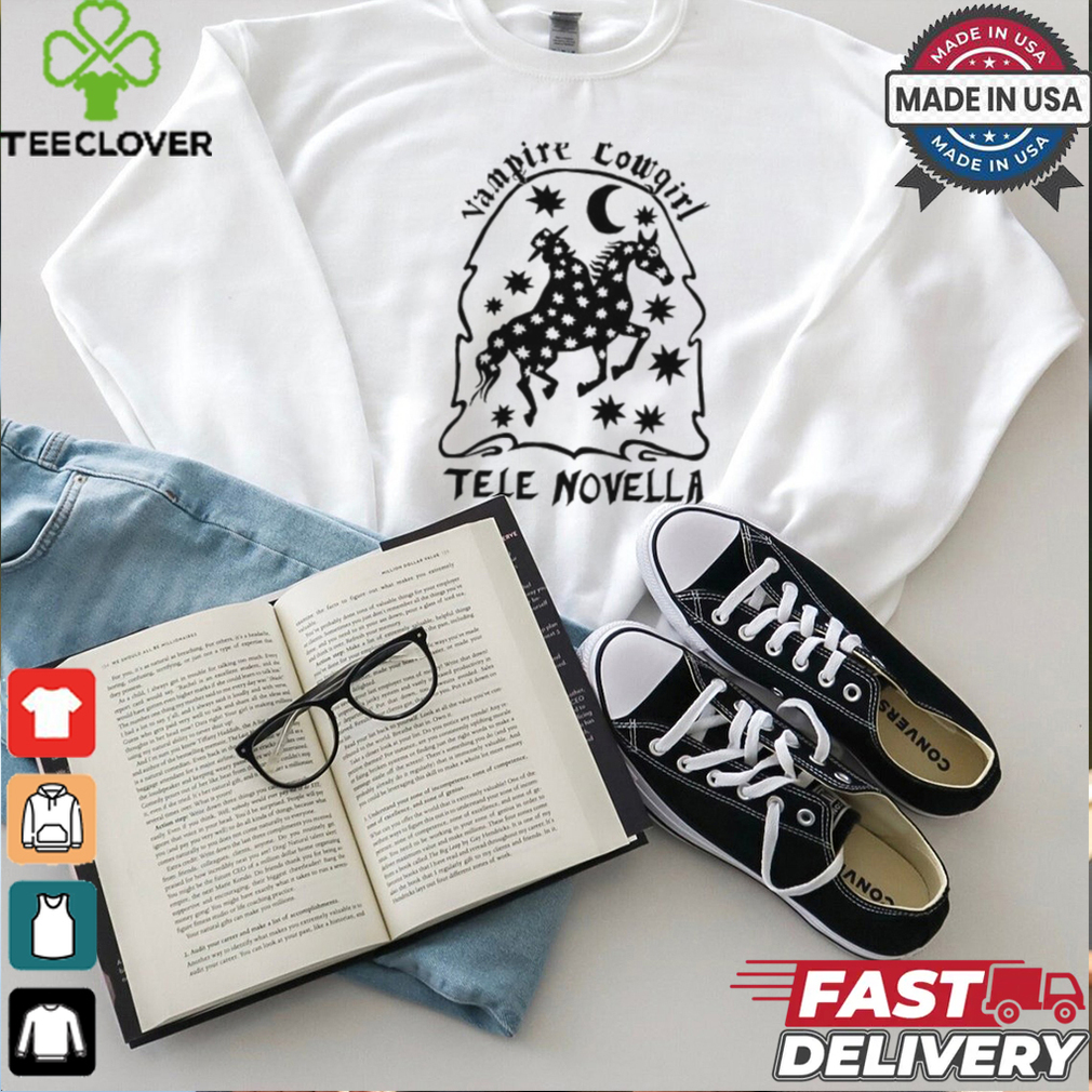 Vampire Cowgirl Tele Novella Tee shirt Vampire Cowgirl Tele Novella Tee shirt