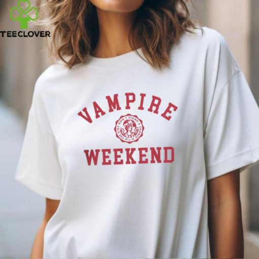 Vampire Weekend Merch Collegiate Shirt