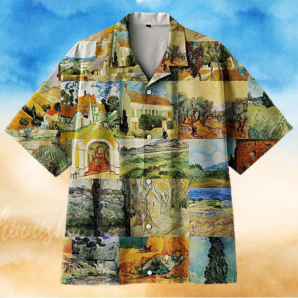 Van Gogh s famous painting 3D Print Hawaiian Shirt