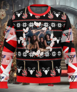 Van Halen Band Fans Gift Chirstmas Gifts 2024 For Family And Friends Ugly Sweater
