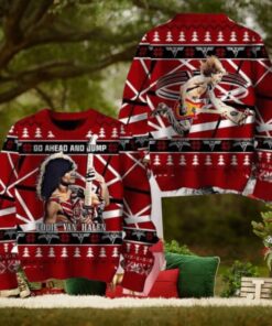 Van Halen Might As Well Jump Go A Head Jump Christmas Sweater Chirstmas Gifts 2024 Xmas For Family And Friends Ugly Sweater