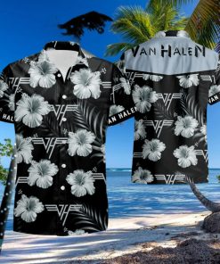 Van Halen Tommy Bahama Aloha Combo Hawaiian Shirt And Short
