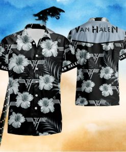 Van Halen Tommy Bahama Aloha Combo Hawaiian Shirt And Short