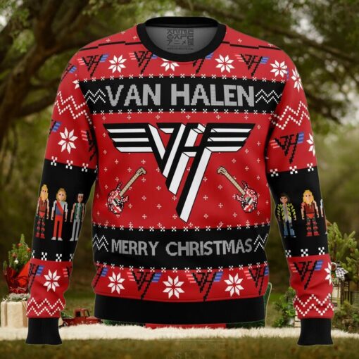 Van Halen Ugly Christmas Sweater