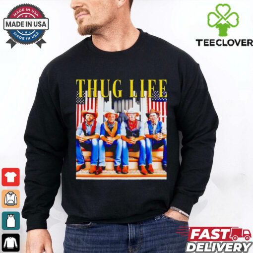 Vance Kennedy Trump Musk 2024 thug life cowboy hoodie, sweater, longsleeve, shirt v-neck, t-shirt