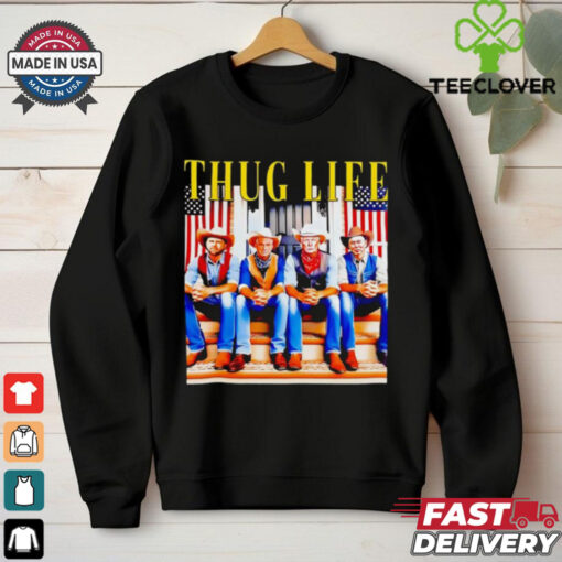 Vance Kennedy Trump Musk 2024 thug life cowboy hoodie, sweater, longsleeve, shirt v-neck, t-shirt