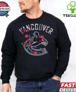 Vancouver Canucks Dia De Los Muertos 2024 T Shirt