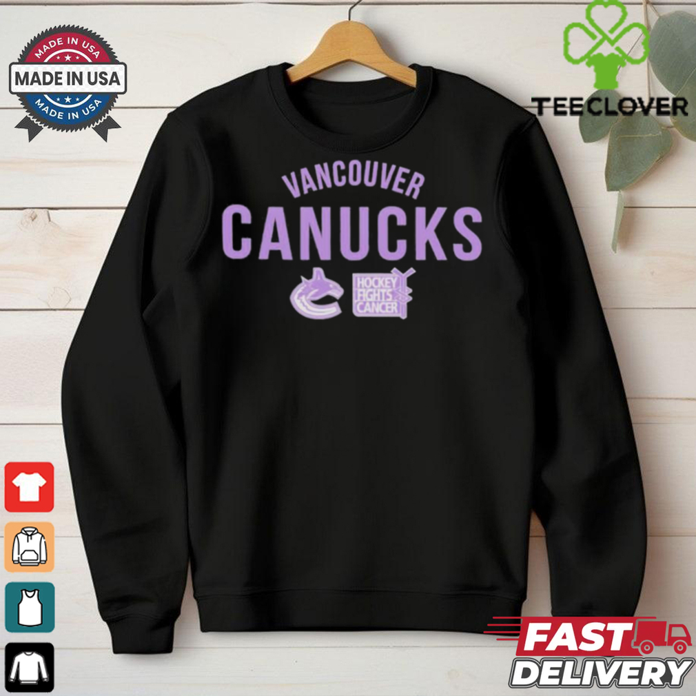 Vancouver Canucks Hockey Fights Cancer 2024 Shirt Vancouver Canucks Hockey Fights Cancer 2024 Shirt