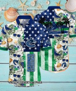 Vancouver Canucks NHL Flower Best Combo All Over Print Hawaii Shirt And Tshirt