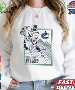 Vancouver Canucks Starter White Player Grid T Shirt