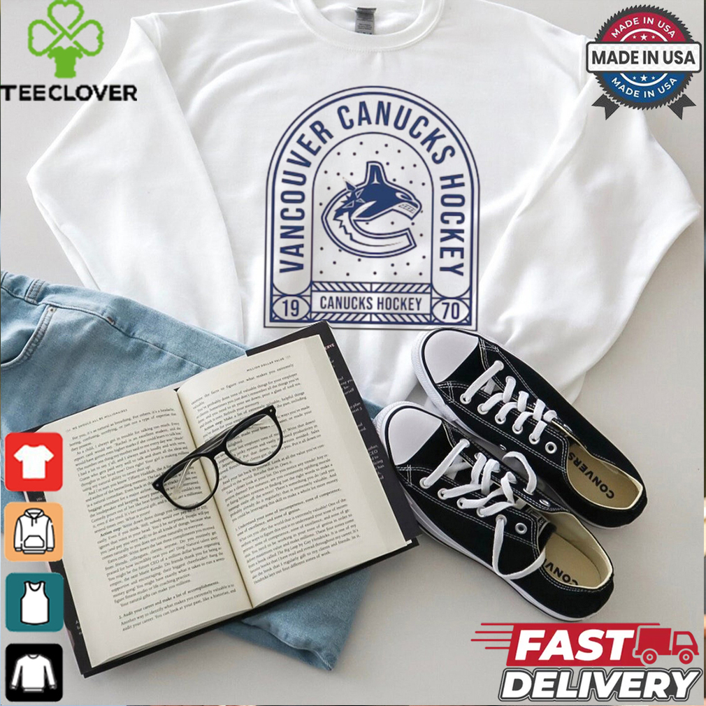 Vancouver Canucks Uphill Stained Glass T Shirt Vancouver Canucks Uphill Stained Glass T Shirt