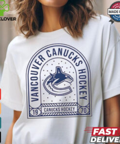 Vancouver Canucks Uphill Stained Glass T Shirt