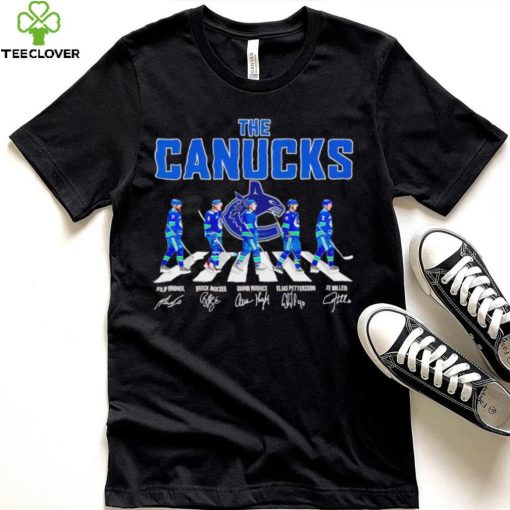 Vancouver Canucks ice hockey famous player signatures the Canucks hoodie, sweater, longsleeve, shirt v-neck, t-shirt