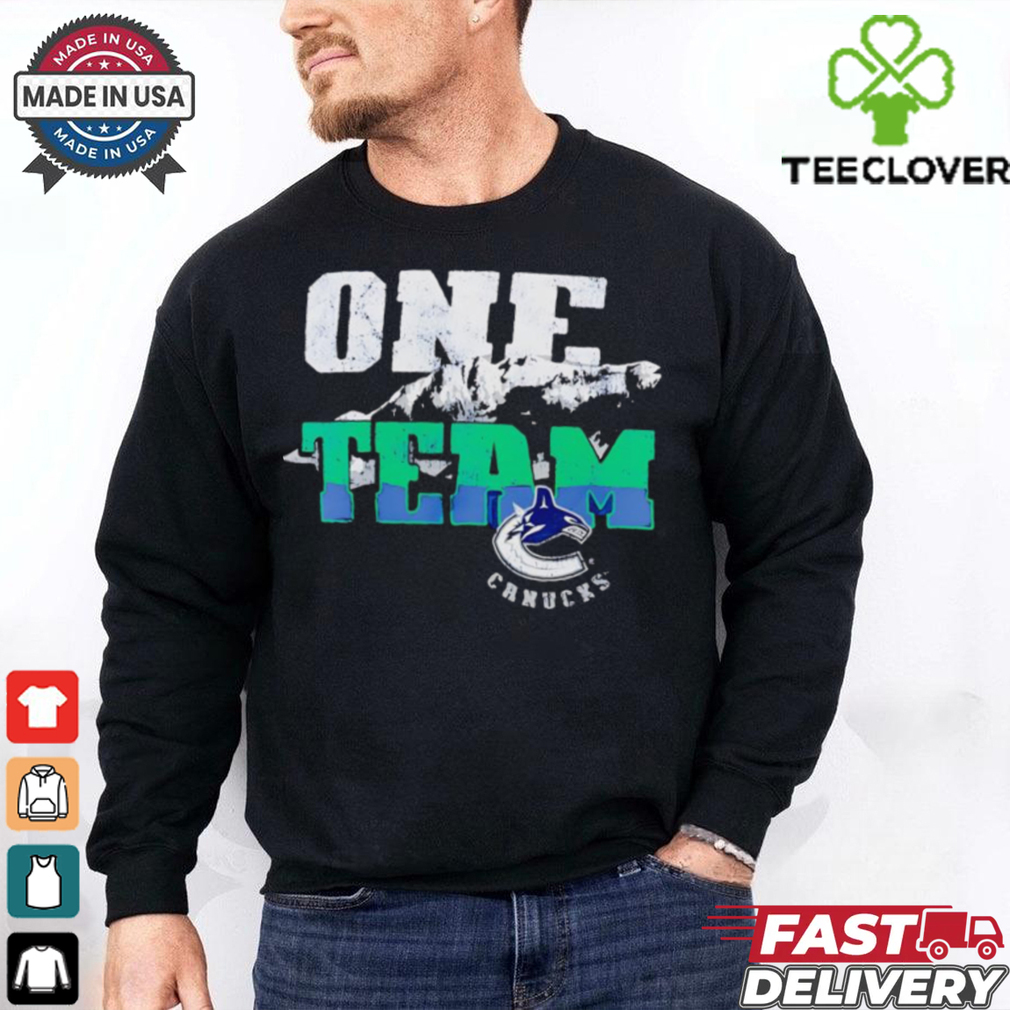 Vancouver Canucks one team ice shirt Vancouver Canucks one team ice shirt