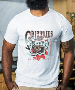 Vancouver Memphis Grizzlies Paint Brush NBA Crew shirt