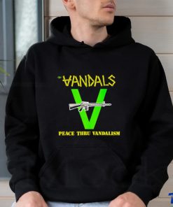 Vandals peace thru vandalism shirt