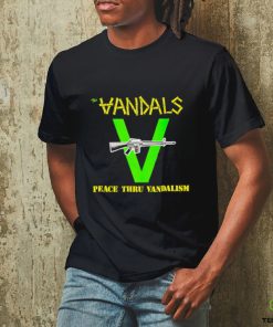 Vandals peace thru vandalism shirt