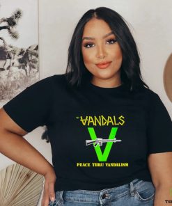 Vandals peace thru vandalism shirt