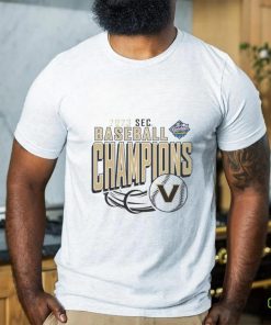 Vanderbilt Commodores 2023 SEC Baseball Conference Tournament Champions T Shirt