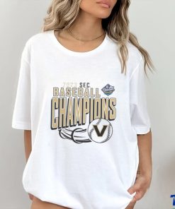 Vanderbilt Commodores 2023 SEC Baseball Conference Tournament Champions T Shirt