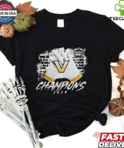 Vanderbilt Commodores 2024 Birmingham Bowl Champions gloves shirt