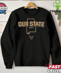 Vanderbilt Commodores Football Our State 2024 T shirts