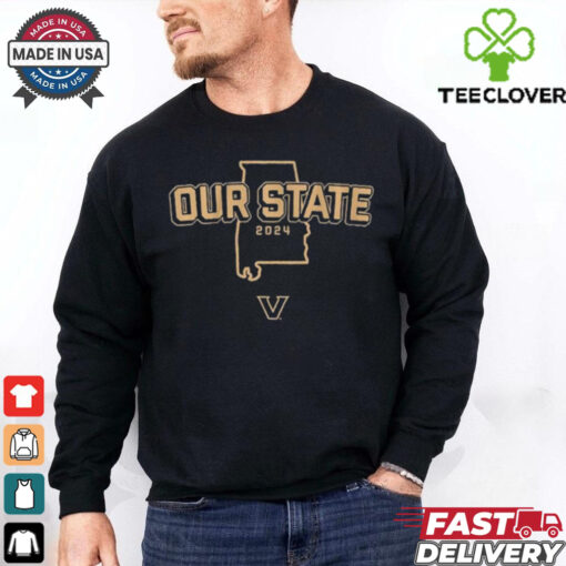 Vanderbilt Commodores Football Our State 2024 T shirts