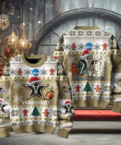 Vanderbilt Commodores Football They Not Like Us Christmas Ugly Sweater