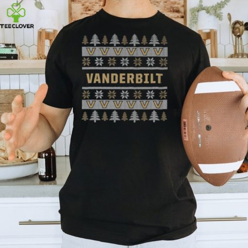 Vanderbilt Commodores Holiday Christmas Tree T Shirt