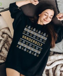 Vanderbilt Commodores Holiday Christmas Tree T Shirt