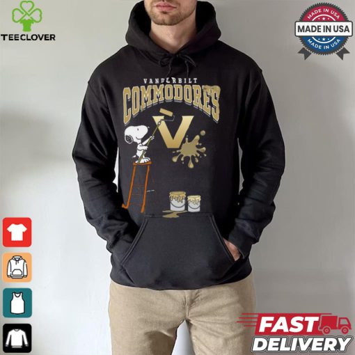 Vanderbilt Commodores Snoopy Painting Shirt