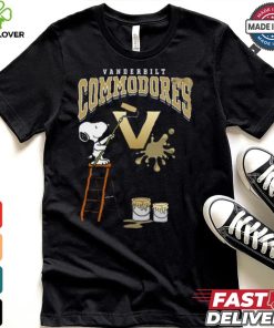Vanderbilt Commodores Snoopy Painting Shirt