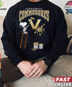 Vanderbilt Commodores Snoopy Painting Shirt