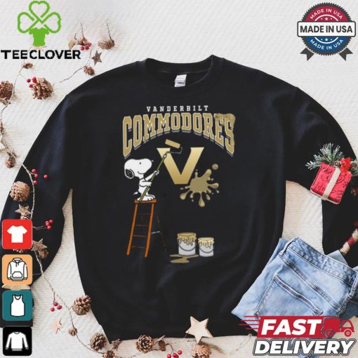 Vanderbilt Commodores Snoopy Painting Shirt