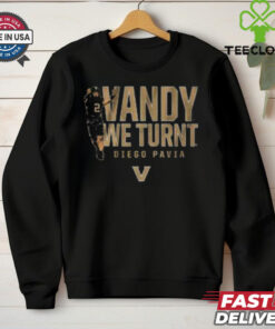 Vanderbilt Football Diego Pavia Vandy We Turnt T Shirt