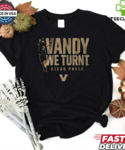 Vanderbilt Football Diego Pavia Vandy We Turnt T Shirt