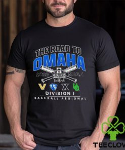Vanderbilt Four Team 2023 NCAA Division I Baseball Regional The Road To Omaha shirt