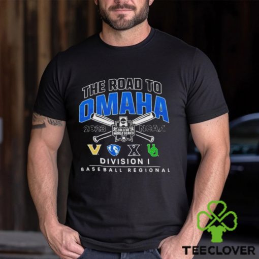 Vanderbilt Four Team 2023 NCAA Division I Baseball Regional The Road To Omaha shirt